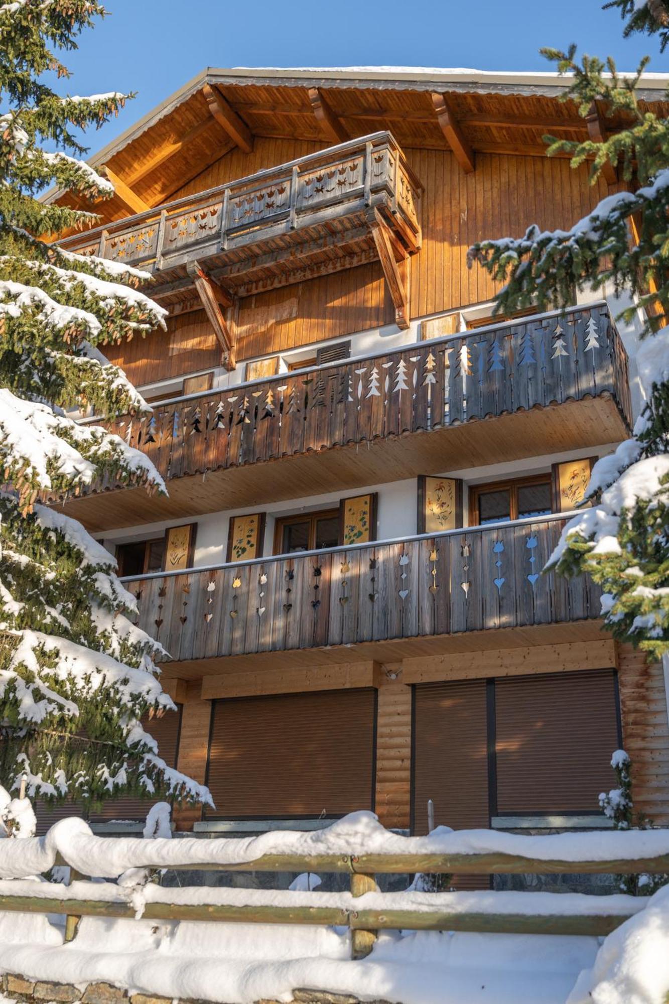 Chalet Alpe D'Huez 1850-Sea And Mountain Pleasure Avec 2 Appartements- 1 Appartement 3 Chambres 8 Couchages - 3 Salles D'Eau Et 1 Appartement 5 Chambres 12 Couchages 5 Salles D'Eau - Jacuzzi Et Sauna -Pieds Des Pistes Et Centre Экстерьер фото